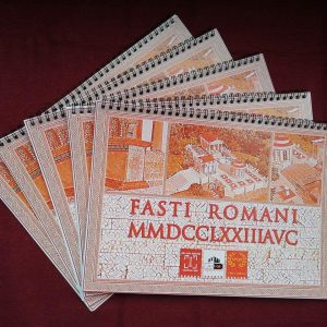 Roman Calendar 2021 FASTI ROMANI Flip-over/Poster – ARX Mercatura