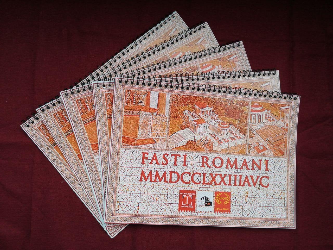 Roman Calendar 2021 FASTI ROMANI Flip-over/Poster – ARX Mercatura