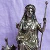brass statuette of greek goddess Hera