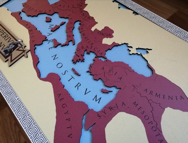 assembled roman map game